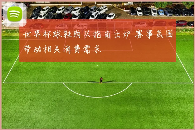 世界杯球鞋购买指南出炉 赛事氛围带动相关消费需求